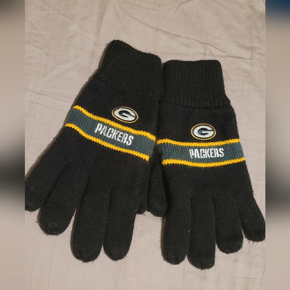 NFL Greenbay Packers Gloves Onesize - Picture 2 of 2